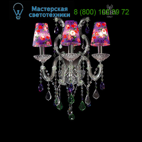 Beby Italy 0130A01 настенный светильник Beby Rose