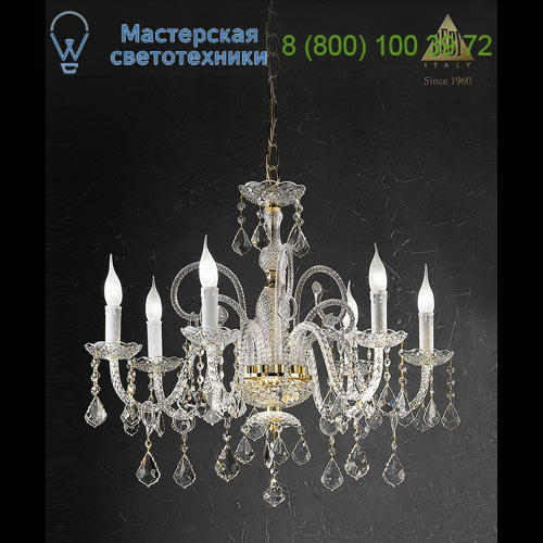 Beby Italy 300/6 люстра Crystal