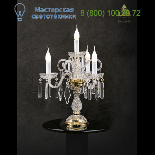 Beby Italy 360/4L настольная лампа Crystal