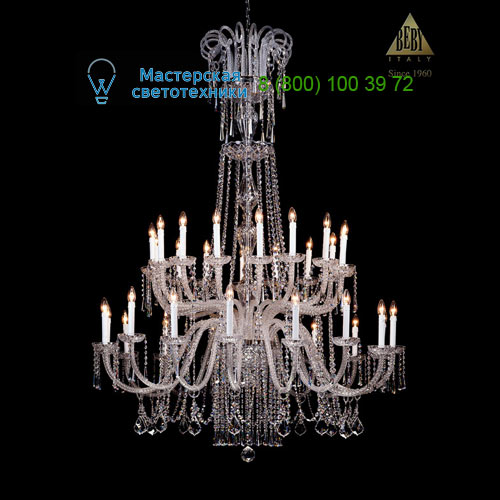 Beby Italy 7100/16+16 люстра Crystal