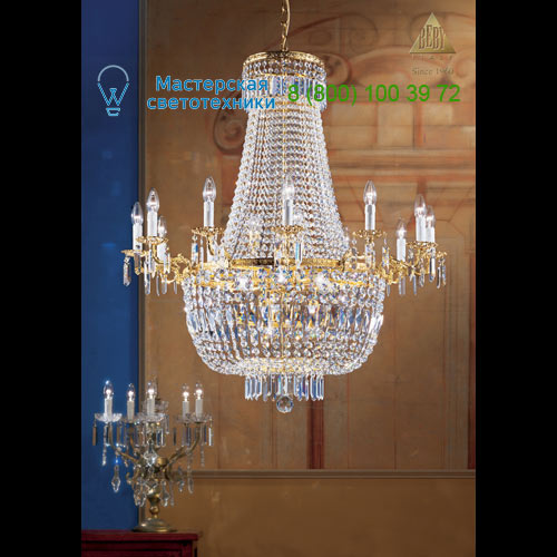 Beby Italy 1590/12+12 люстра Empire