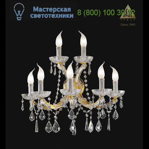 Beby Italy 6315/7A настенный светильник Novecento