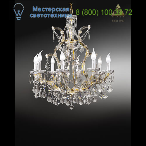 Beby Italy 725/8 люстра Novecento
