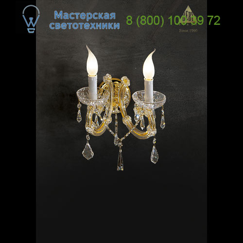 Beby Italy 755/2A настенный светильник Novecento