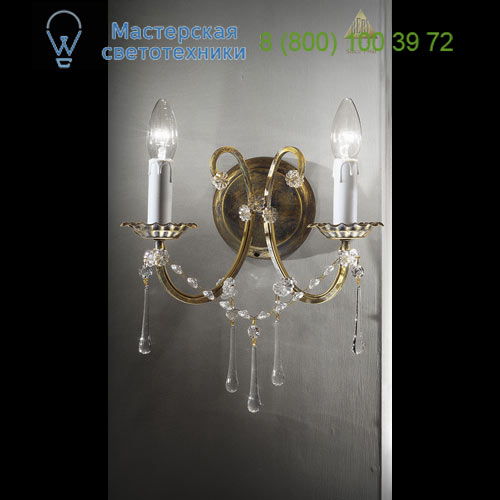 Beby Italy 3593/2A настенный светильник Old Style