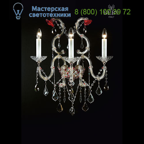 Beby Italy 9000A01 настенный светильник Queen of Roses